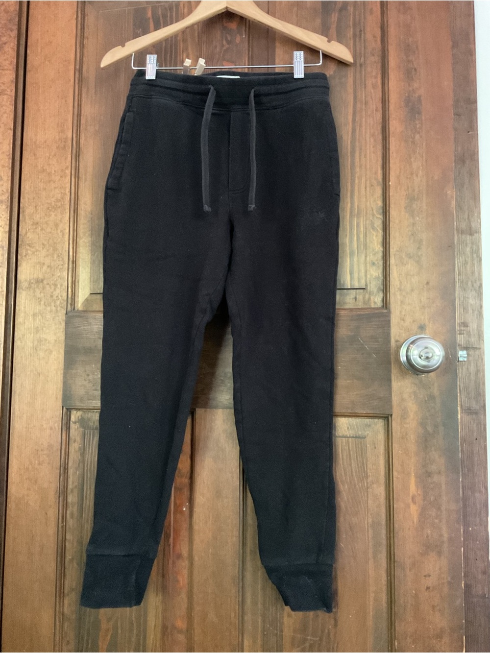 American Eagle Outfitters Men's Black Slim Jogger Pants